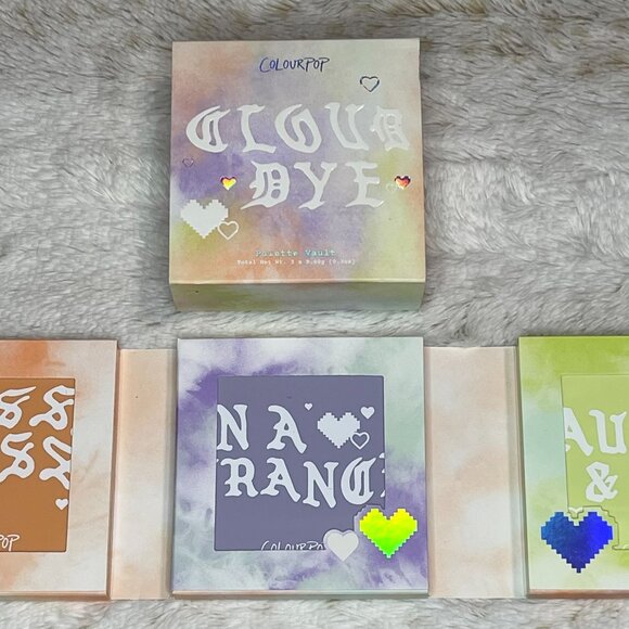 Colourpop Cloud Dye - 3 pressed eyeshadow palettes! - Picture 1 of 9